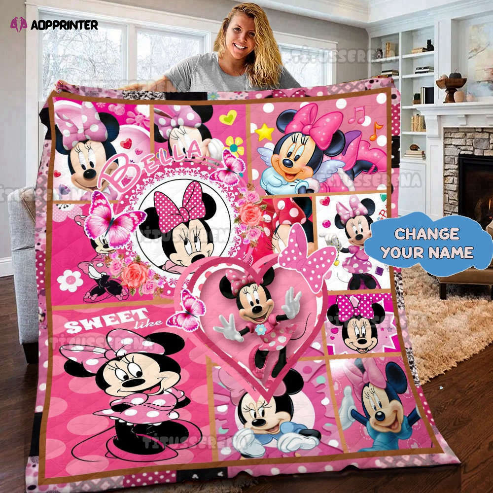 Minnie                Mouse                Quilt                Minnie                Mouse                Blanket                Minnie                Mouse                Disney