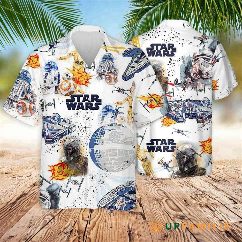 Nationals Star Wars Star Wars Beach Summer Hawaiian Shirt