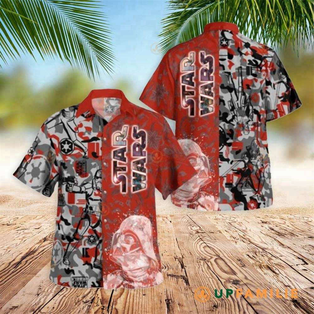 Nationals Star Wars Star Wars Rebels Red Hawaiian Shirt