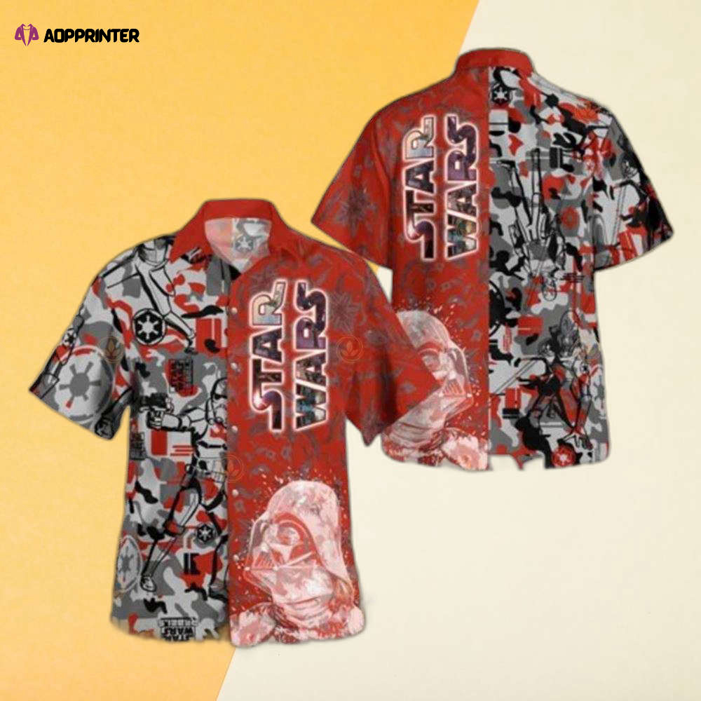 Nationals Star Wars Star Wars Rebels Red Hawaiian Shirt