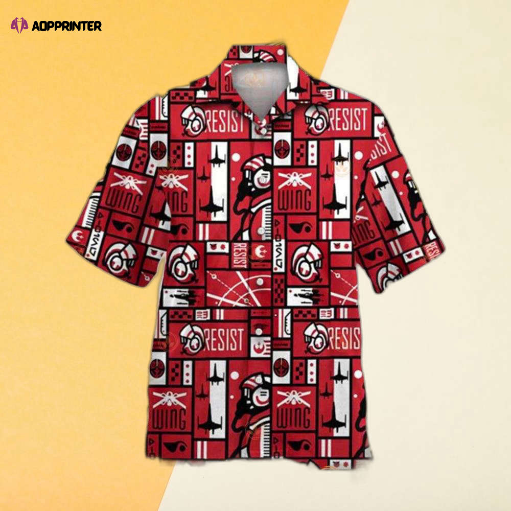 Nationals Star Wars Star Wars Wing Resist Hawaiian Shirt