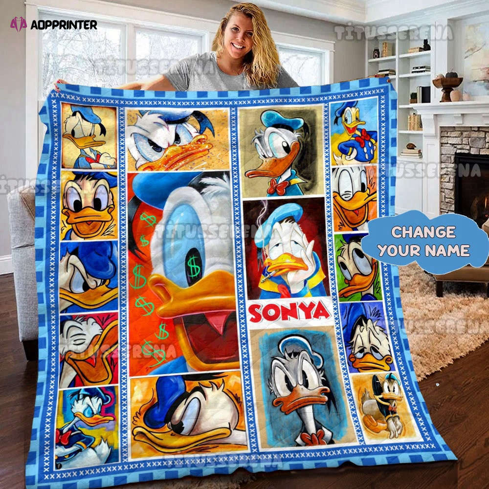Personalized Goofy Quilt Blanket Goofy Bedding Set| Goofy Themed Quilt Birthday Gifts Goofy