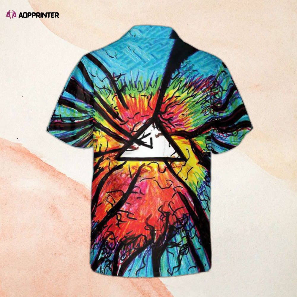 Pink Floyd Psychedelic Pink Floyd Hawaiian Shirt