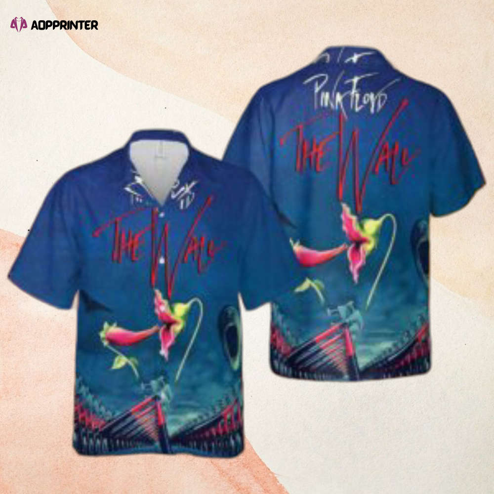 Pink Floyd The Wall Blue Hawaiian Shirt