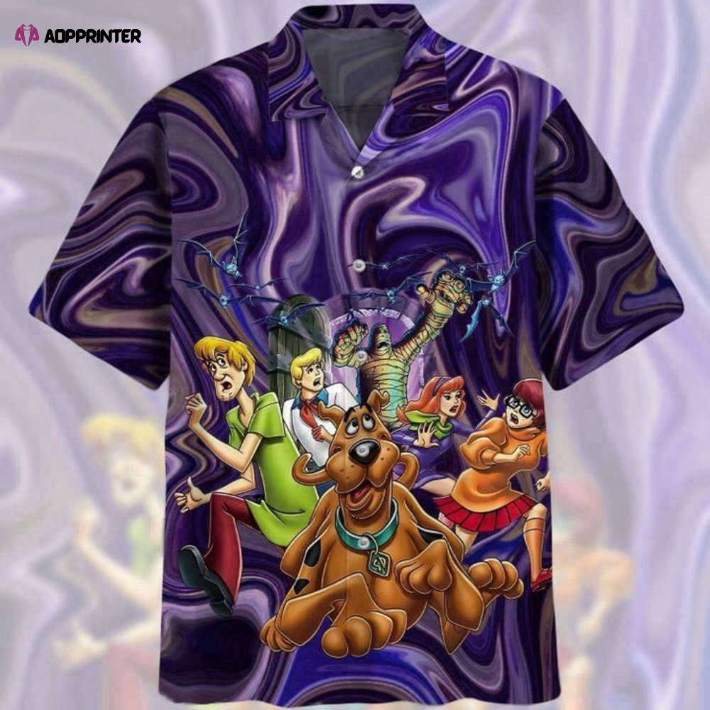 Scooby Doo Halloween Hawaiian Shirt: Spooky Fun with a Tropical Twist!