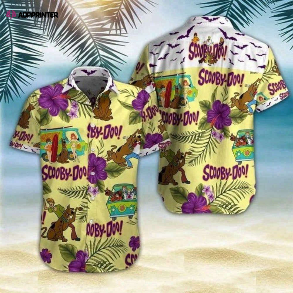 Scooby Doo Halloween Hawaiian Shirt: Spooky Fun with a Tropical Twist ...