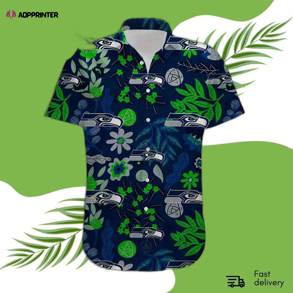 Seahawks Nfl Seattle Seahawks Hawaiian Shirt Hawaiian Shirt