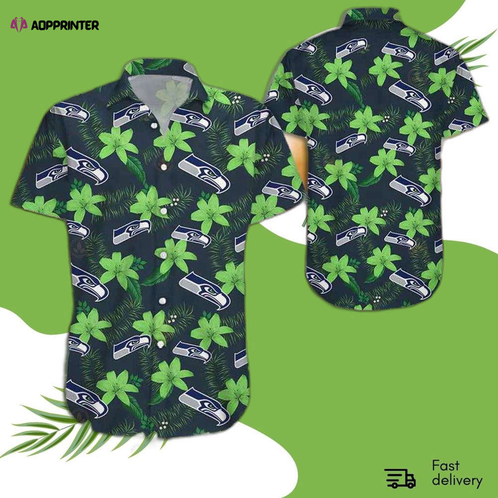 Seahawks Seattle Seahawks Nfl Football Custom Hawaiian Shirt