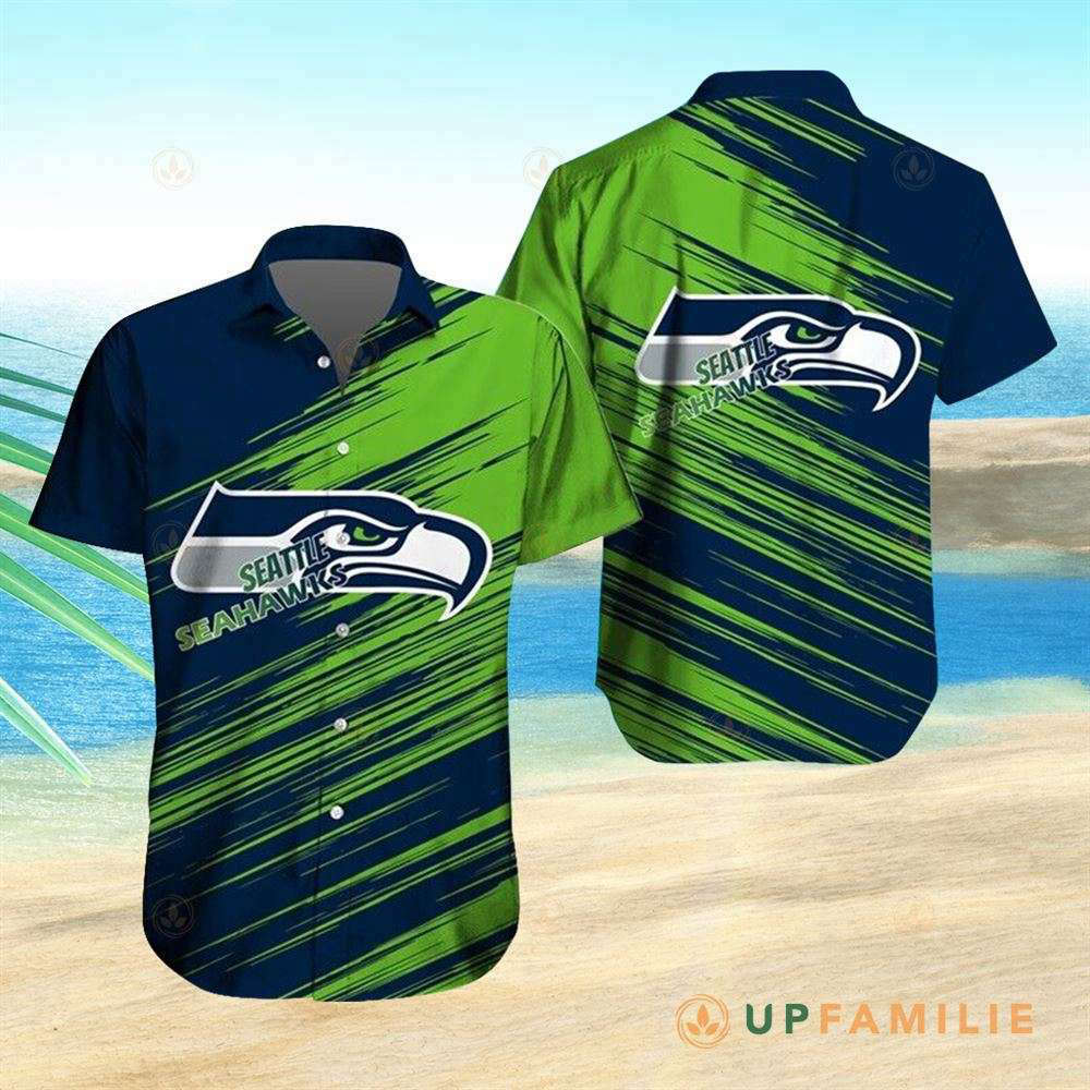 Seahawks Seattle Seahawks Button Down Shirt Hawaiian Shirt