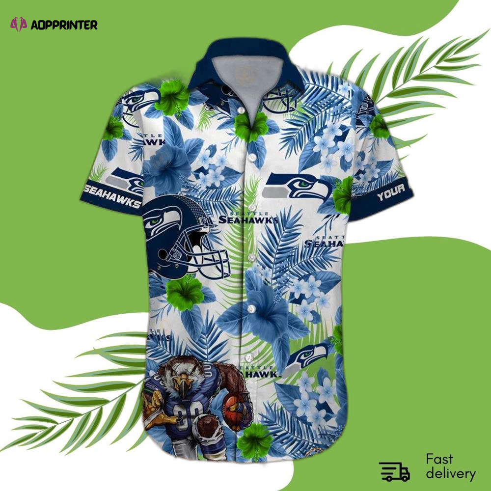 Seahawks Nfl Seattle Seahawks Hawaiian Shirt Hawaiian Shirt