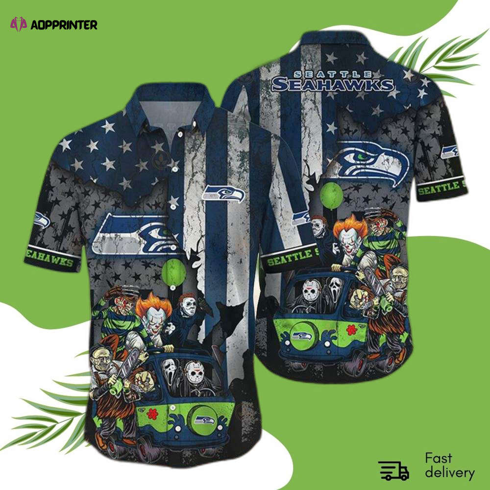 Seahawks Seattle Seahawks Nfl Football Hawaiian Shirt
