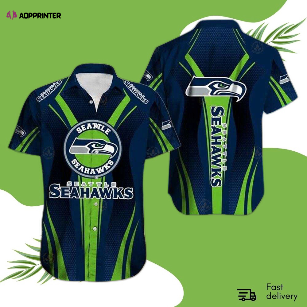 Seahawks Seattle Seahawks Nfl Outwear Hawaiian Shirt