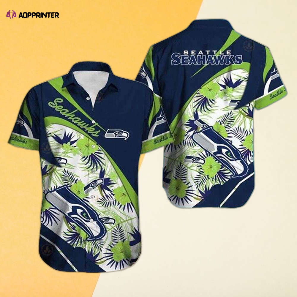 Seahawks Seattle Seahawks Summer Beach Outwear Hawaiian Shirt