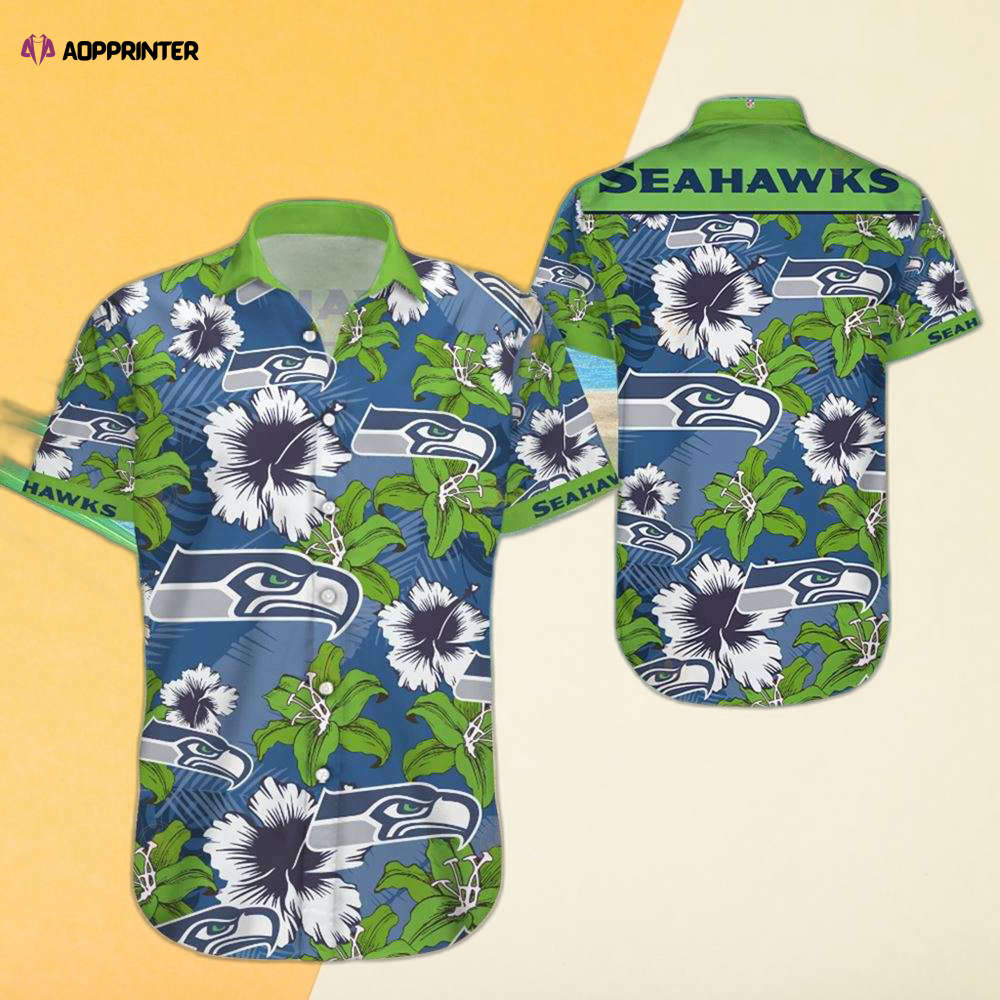 Seahawks Seattle Seahawks Ugly Christmas Custom Hawaii Shirts Hawaiian Shirt
