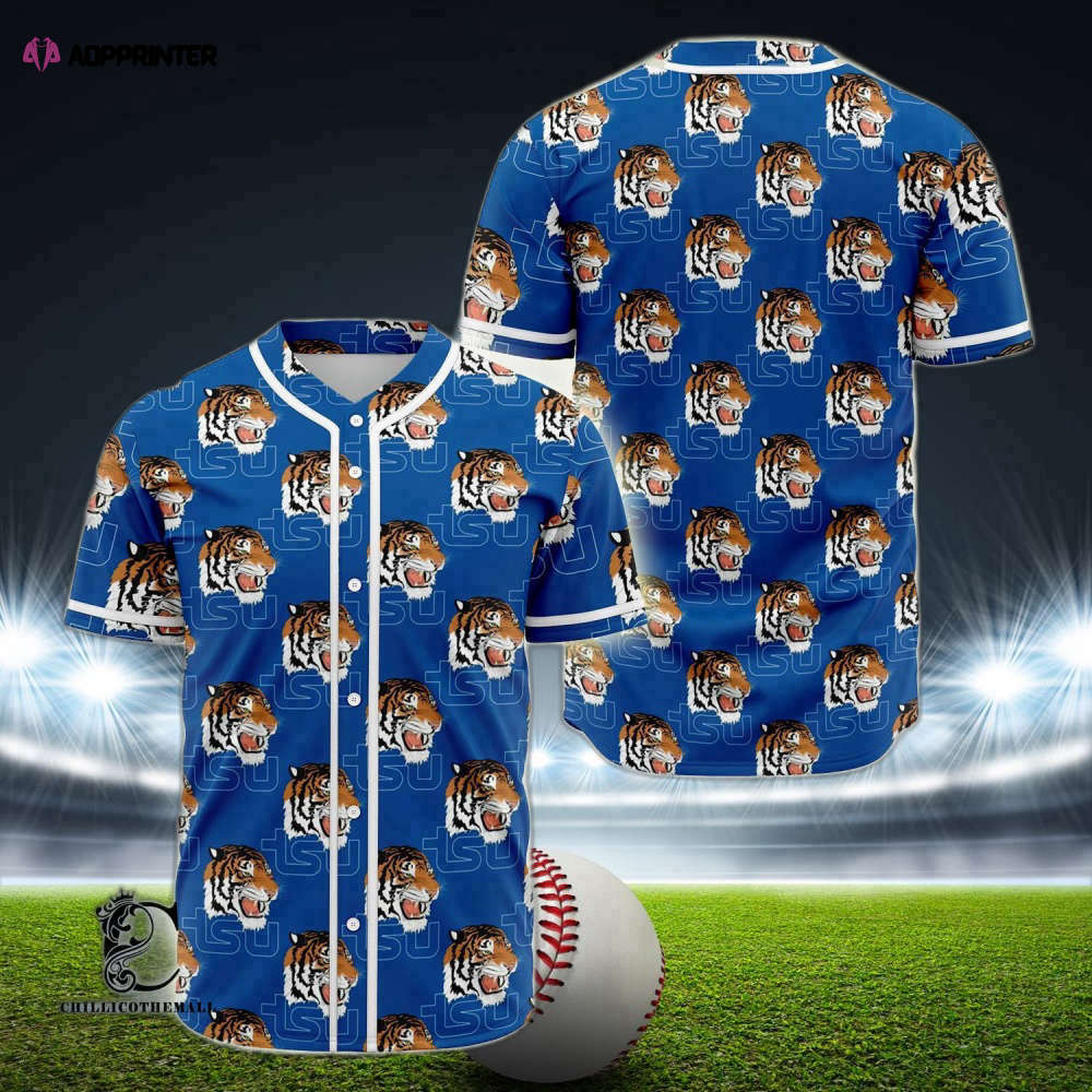 Show Your Team Spirit with Tennessee State Tigers TSU Baseball Jersey