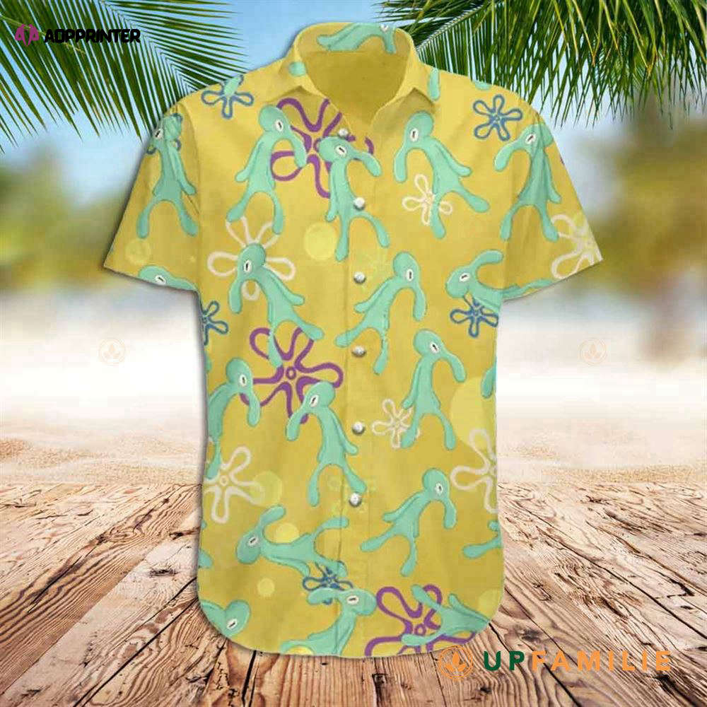 Scooby Doo Hawaiian Shirt: Leaf Floral Print – Trendy & Fun Summer Fashion