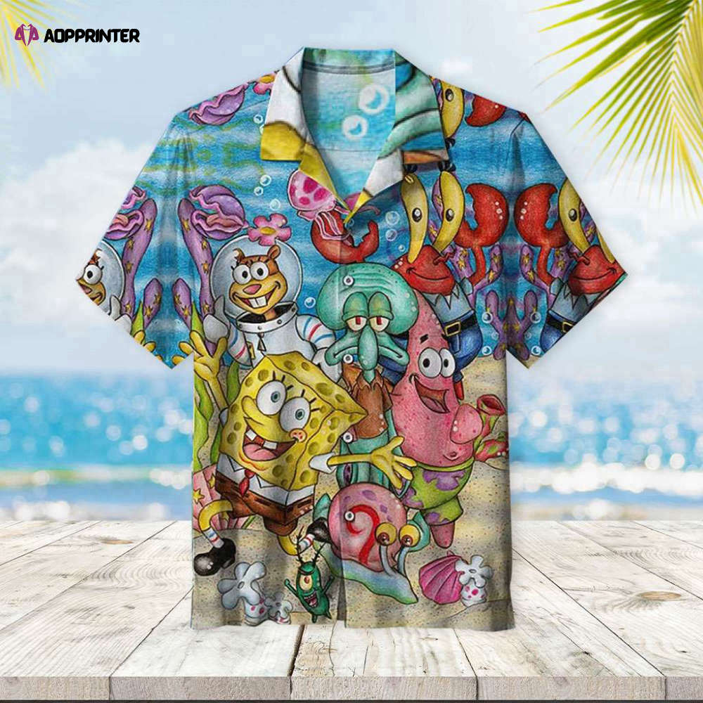 Spongebob Hawaiian Shirt: Emotions & Fun in Tropical Style