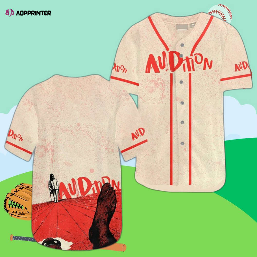 Spook Your Audition with Horror Movie Printed Baseball Jersey – Shop Now,