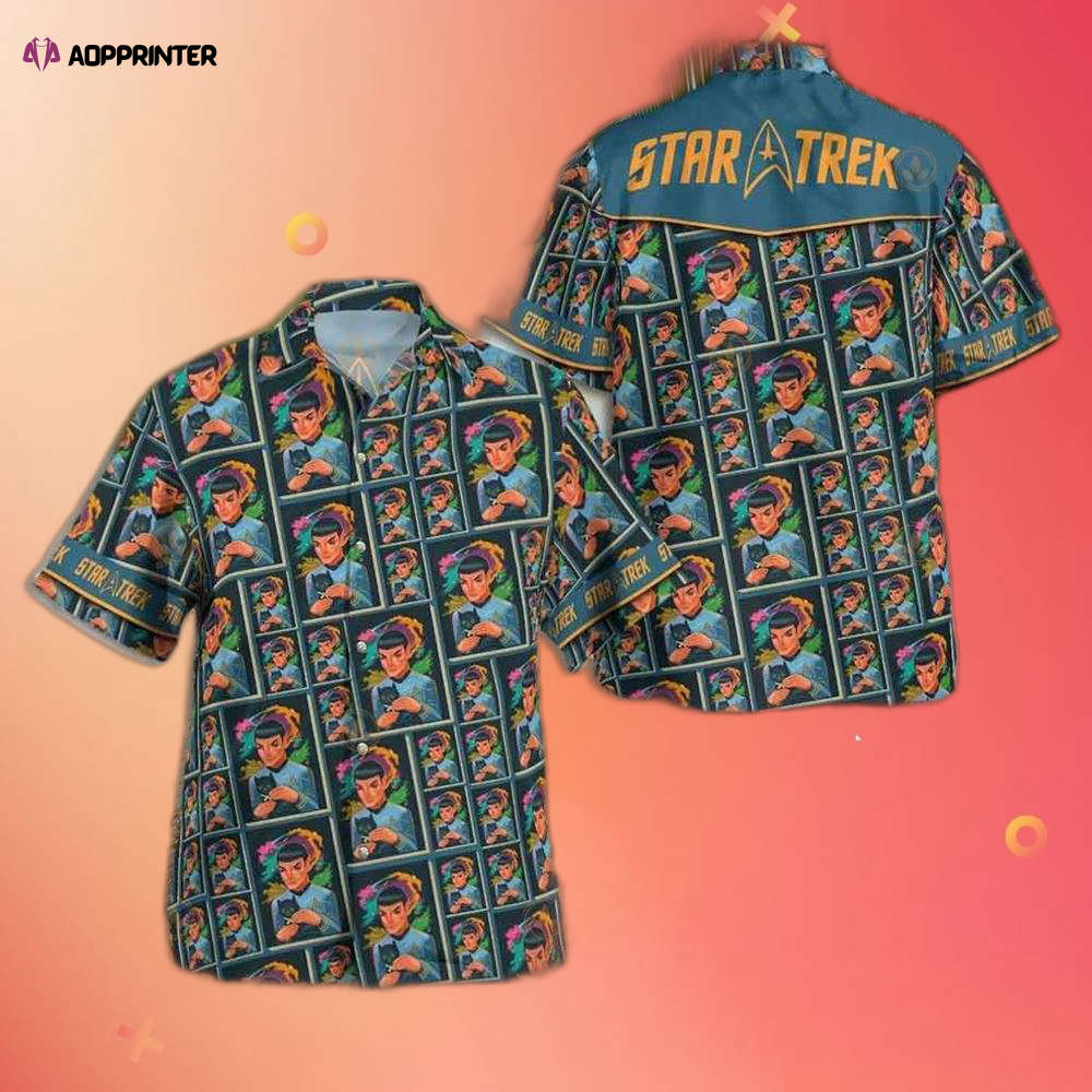 Star Trek Ncc 1701 Hawaiian Shirt Summer Holiday Fans Gift
