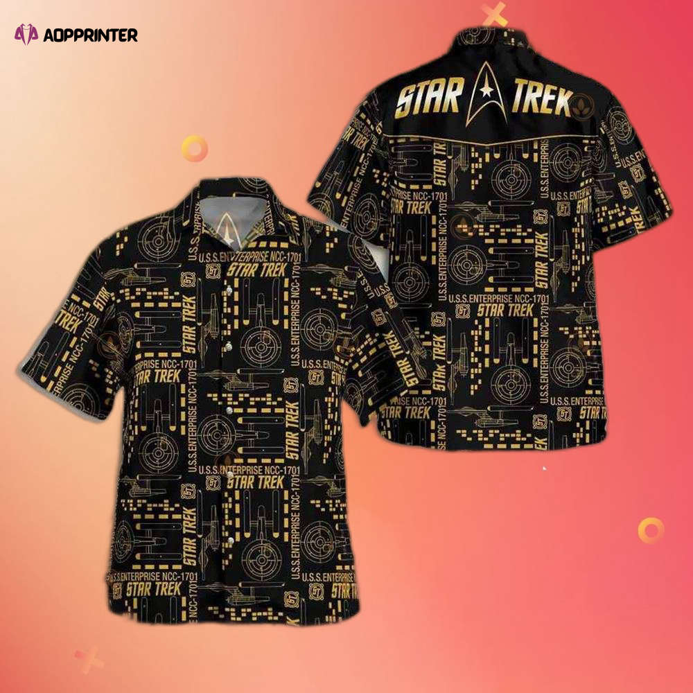 Star Trek Love Cat Hawaiian Shirt Summer Holiday Fans Gift