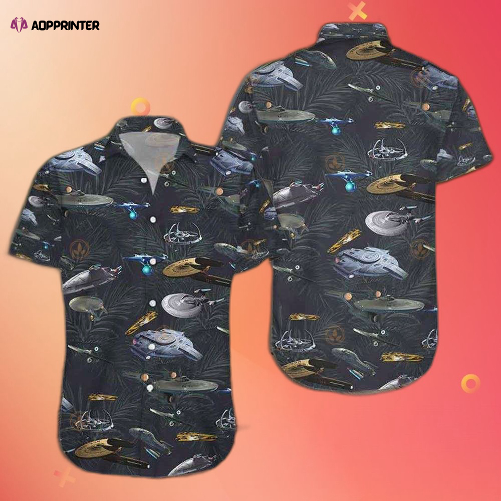 Star Trek Seamless Hawaiian Shirt Summer Holiday Fans Gift