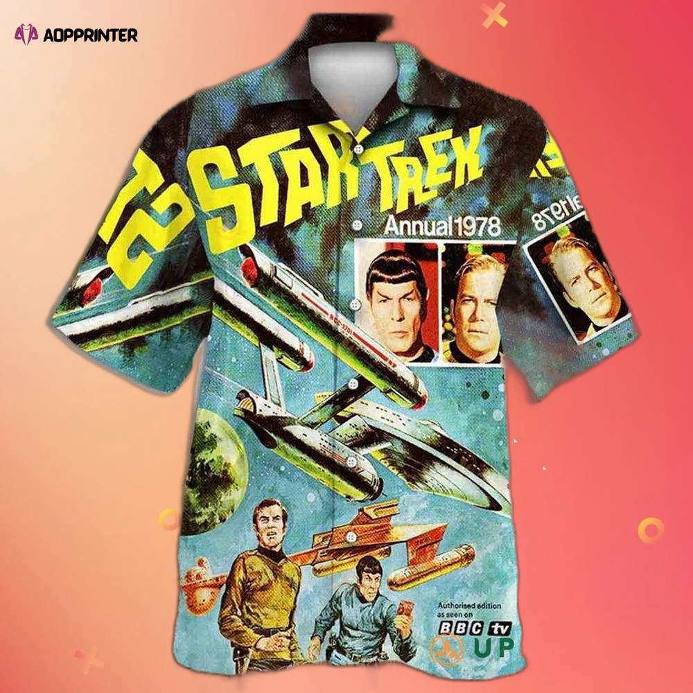 Star Trek The Next Generation Yellow Team Hawaiian Shirt Summer Holiday Fans Gift