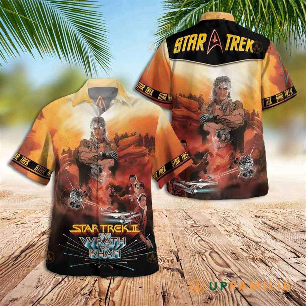 Star Trek The Wrath Of Khan Star Trek Hawaiian Shirt Summer Holiday Fans Gift