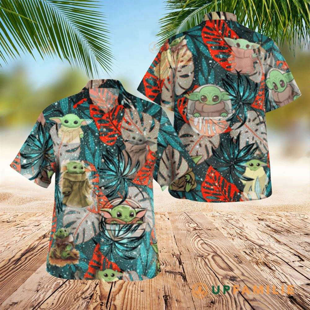 Star Wars Star Wars Baby Yoda Hawaiian Shirt