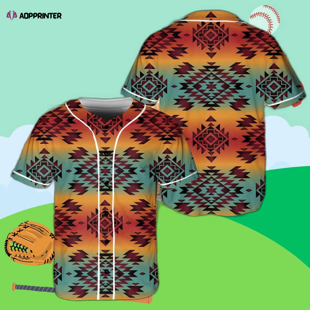 Stylish Guam Hibiscus Tattoo Baseball Jersey – Trendy Design for Sports Enthusiasts
