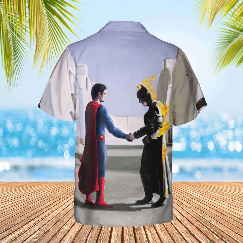 Superman vs batman Wish You Were Here Pink Floyd Hawaiian Shirt Fans