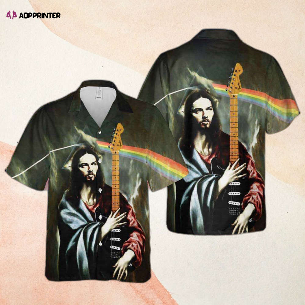 The Prophecy Of Prog David Gilmour Jesus Pink Floyd Hawaiian Shirt