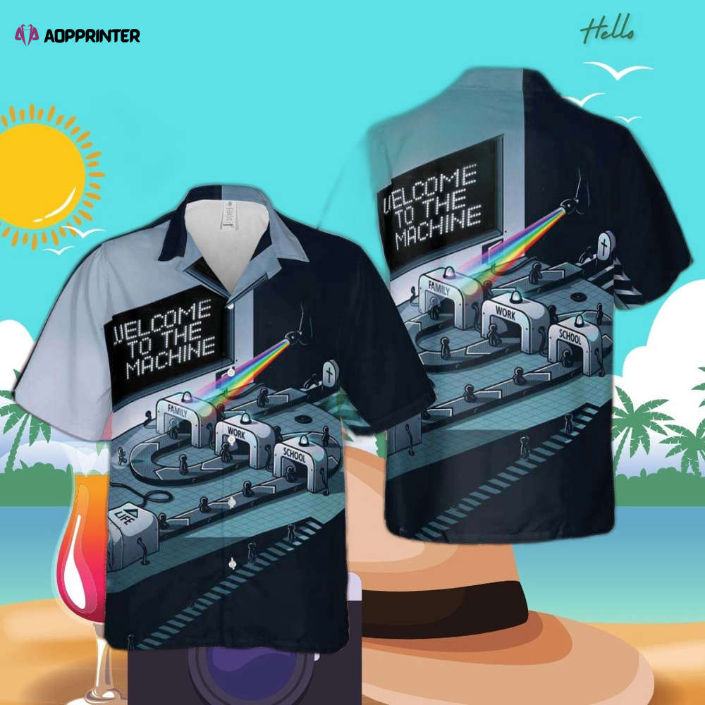 Welcome To The Machine Pink Floyd Hawaiian Shirt Fans