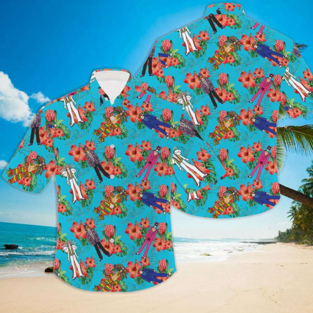 Elton John HawaiianT-shirt: On Stage Style with Vibrant Aloha Prints