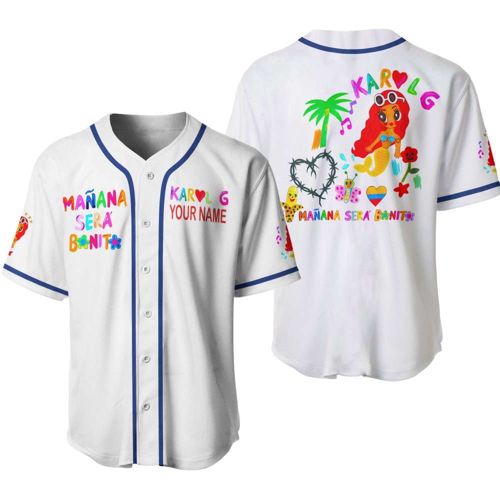 Exclusive Karol G Concert & Summer Baseball Jerseys – Shop Now!