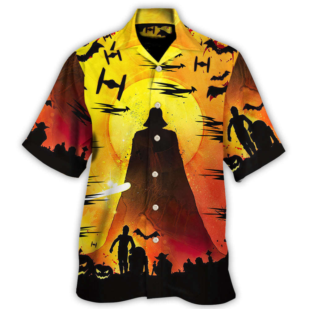 Get Spooky in Style with Darth Vader Halloween Hawaiian Shirt – Star Wars Fans Exclusive!