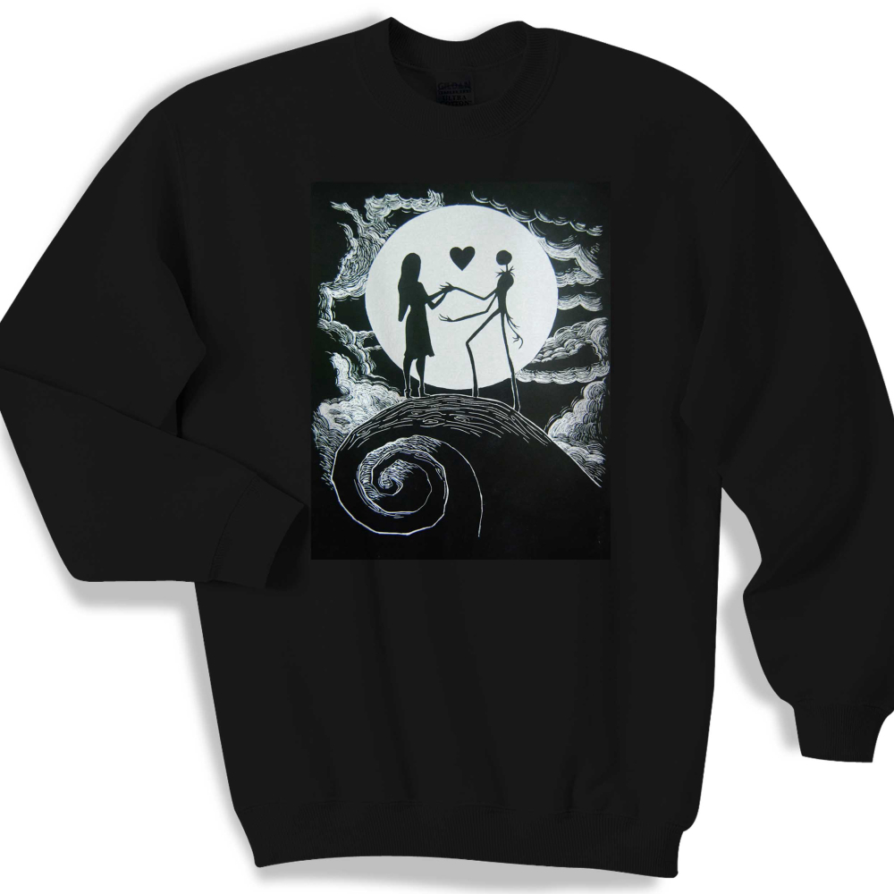 Spooky & Stylish: Nightmare Before Christmas Sweater Sweatshirt – Shop Now!