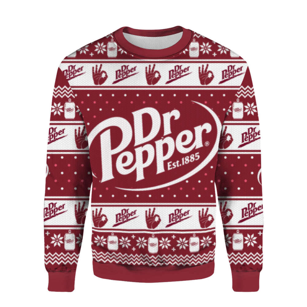 Get Festive with Dr Pepper Christmas Sweater – Perfect Holiday Apparel