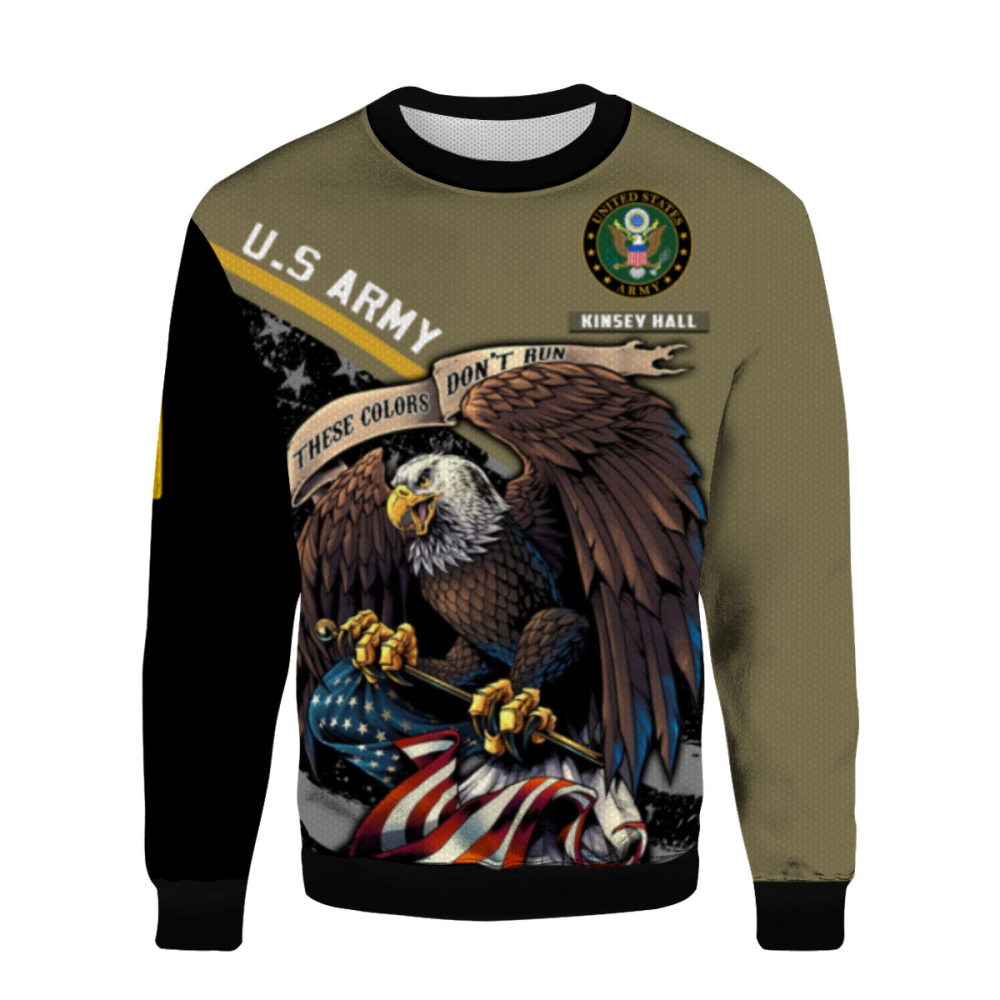 Get Festive with the US Army Eagle Christmas Sweater – Shop Now!