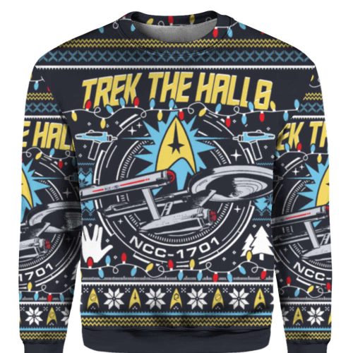 Get Festive with Star Trek Ugly Christmas Sweater – Geeky Holiday Apparel!