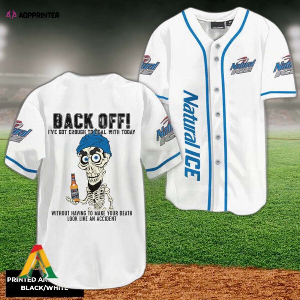 Personalized I Can Stagger On Fireball Baseball Jersey