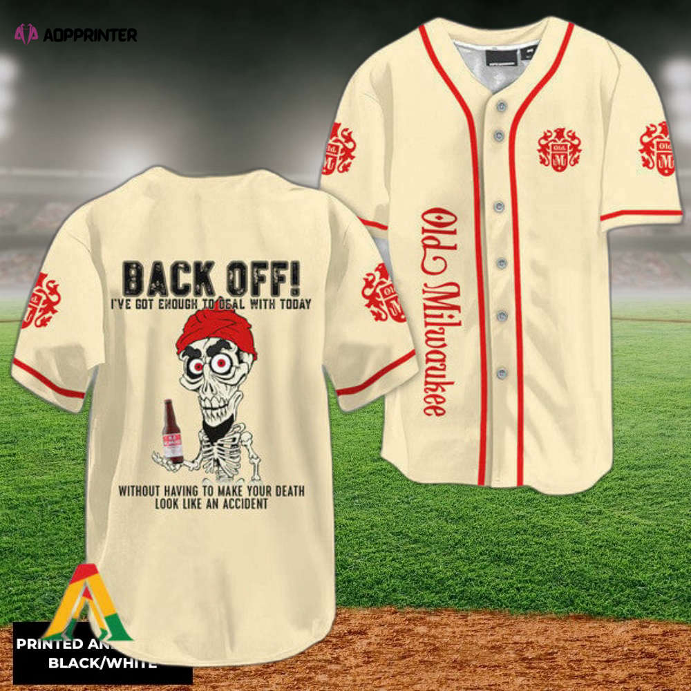 Achmed Old Milwaukee Baseball Jersey: Back Off in Style!