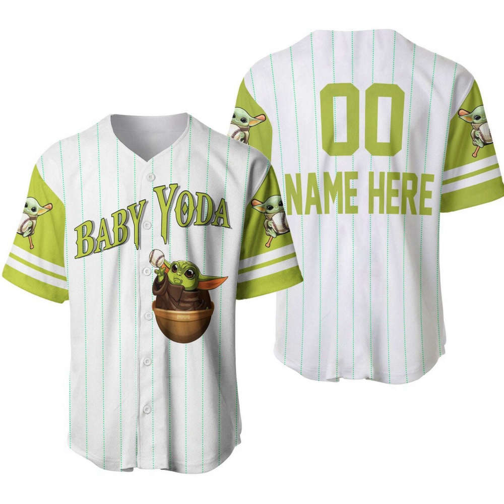 Adorable Baby Yoda Baseball Jerseys: Trendy & Comfy Outfits for Little Fans