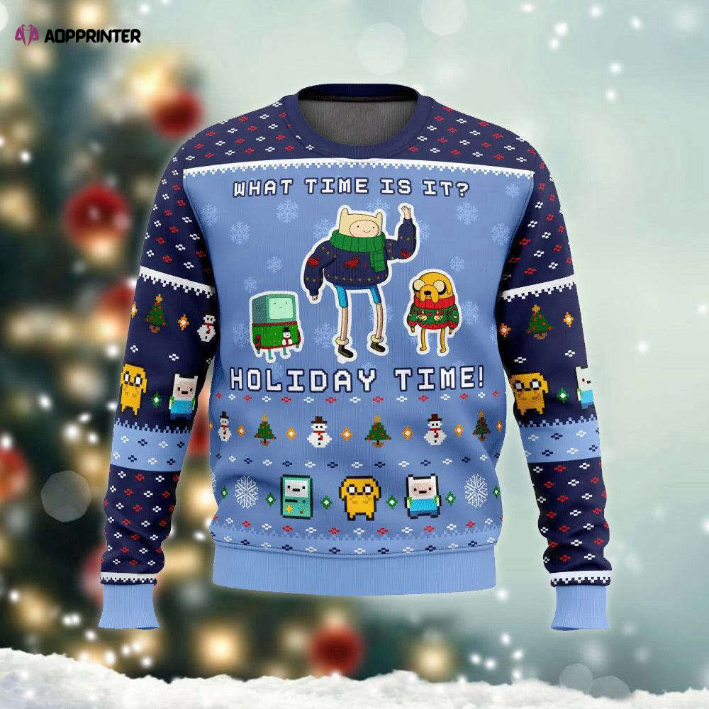 Unicorn Riding Dinosaur To Christmas Town Ugly Sweater