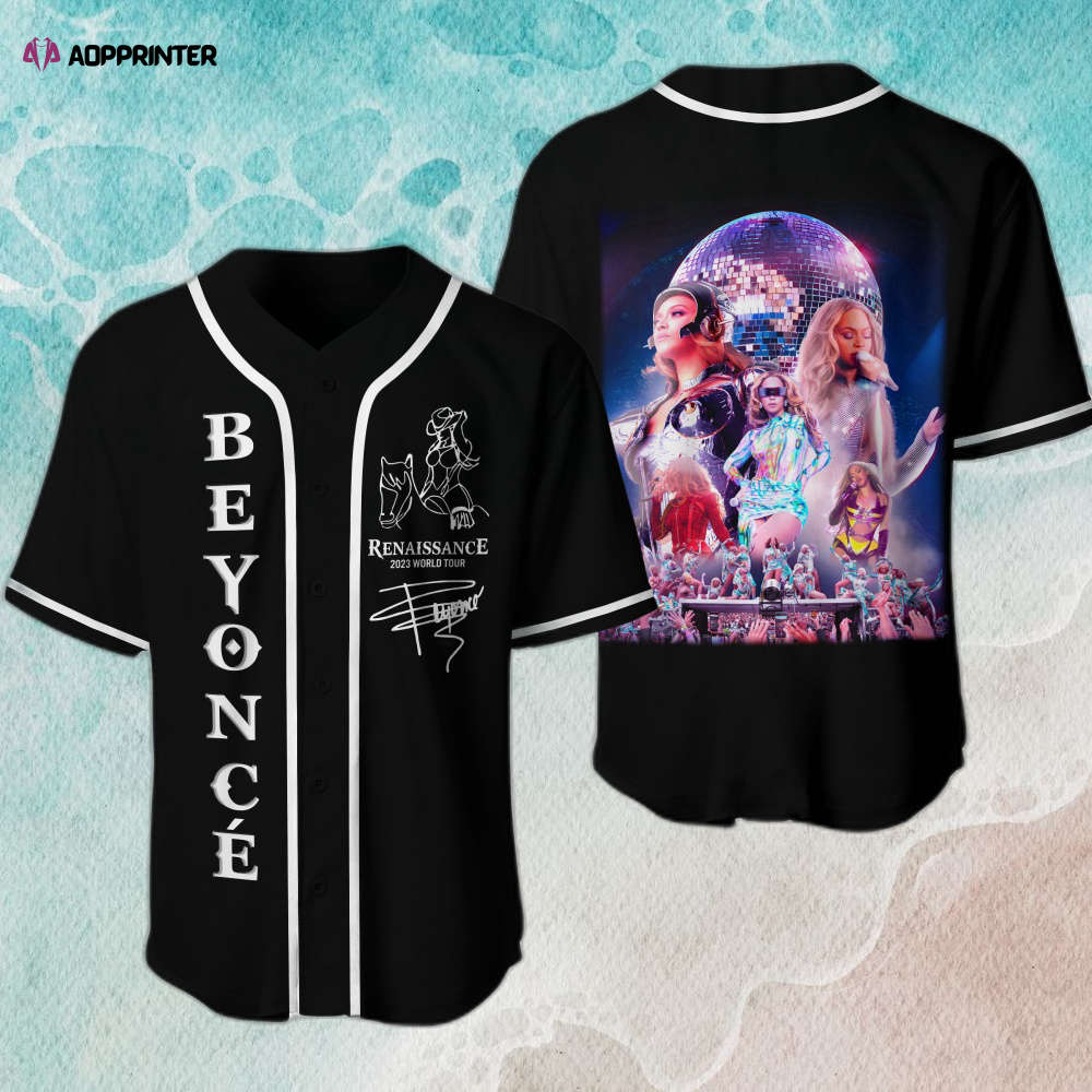 Beyonce Purple Smoke & Renaissance Baseball Jerseys: Unique and Stylish Collection