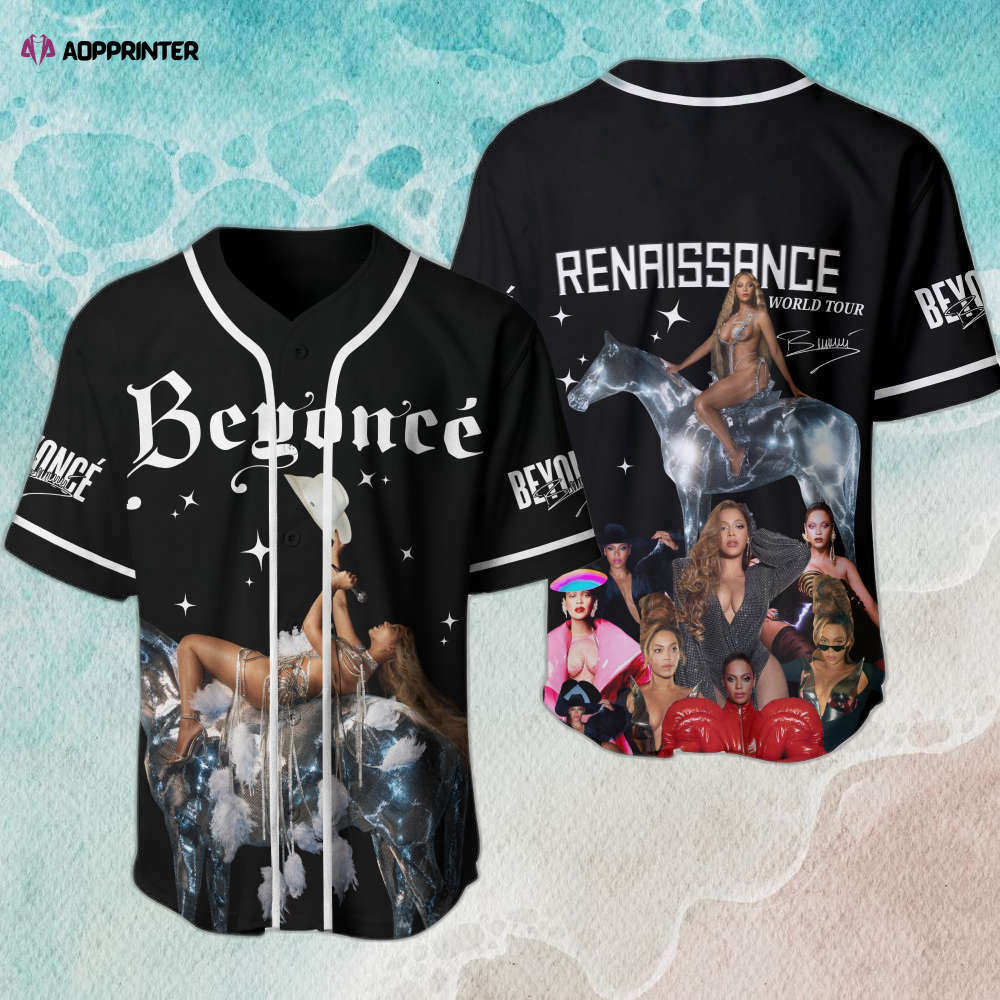 Beyonce Renaissance Tour 2023 Baseball Jersey: Exclusive Fan Merchandise