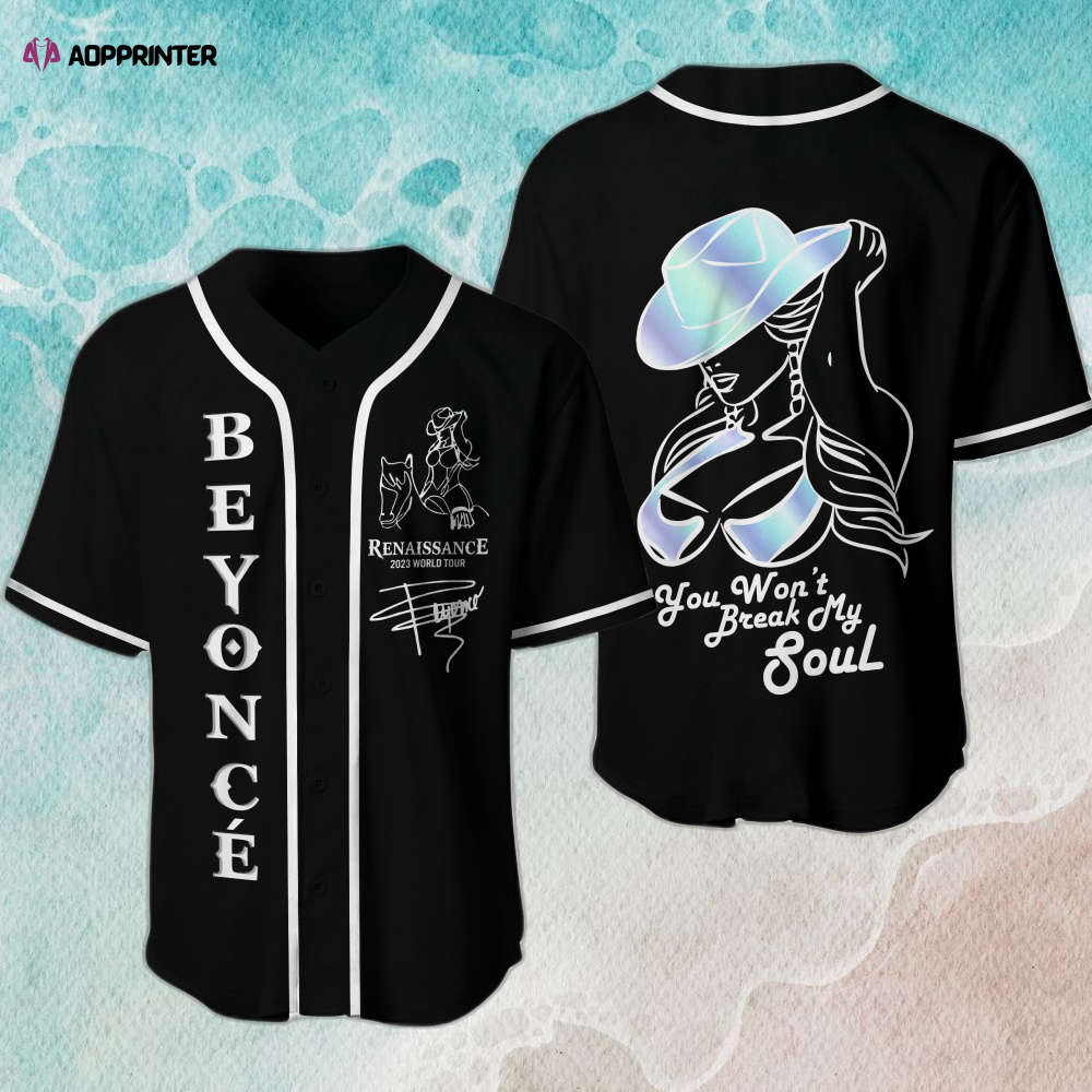 Beyonce Soul-Protecting Baseball Jersey – Unbreakable Style