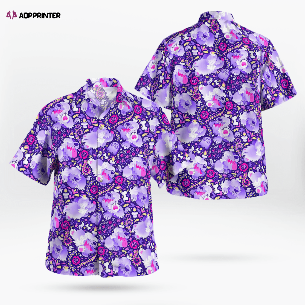 Capture the Aloha Spirit with Greavard Pokemon Hawaiian Shirt