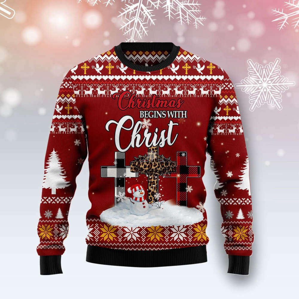 Christian Christmas Ugly Christmas Sweater