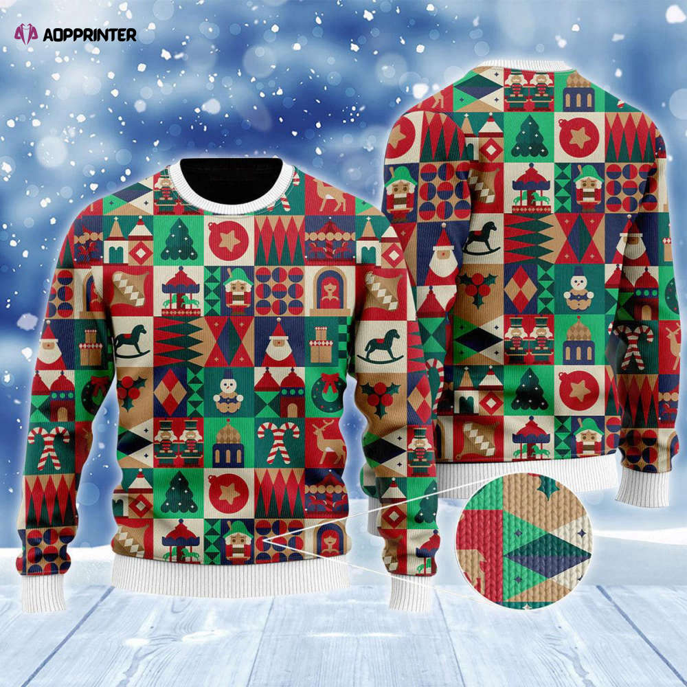 Colorful Christmas Ugly Sweater