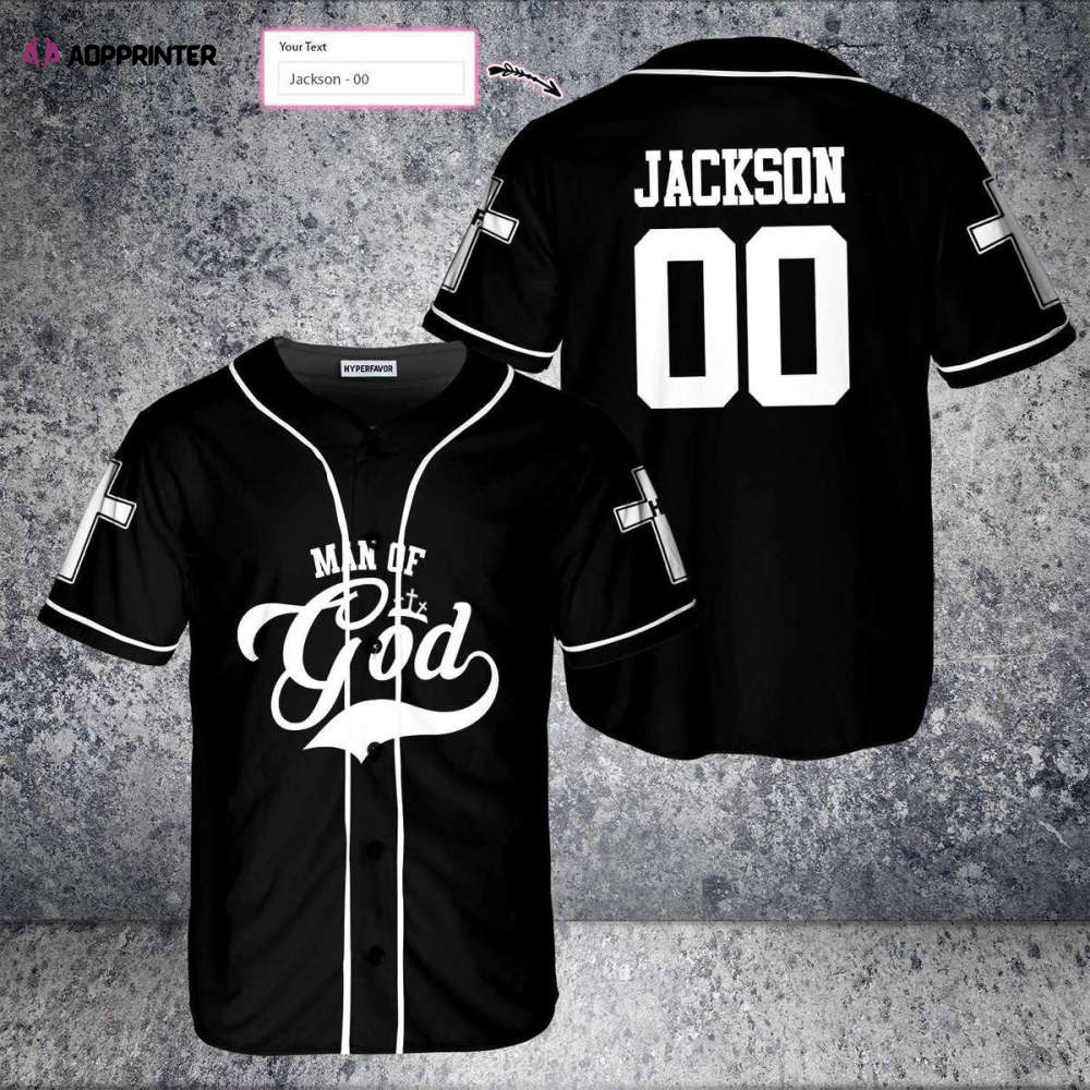 Custom name God Is My Father Baseball Jersey | Colorful | Adult Unisex | S – 5XL Full Size